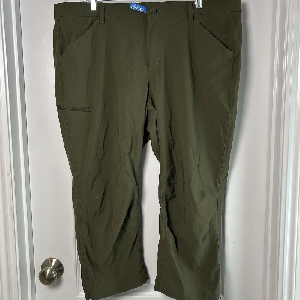 Orvis Jackson Quick Dry UPF 50 Regular Fit Green Pants Gorpcore Outdoor Style
